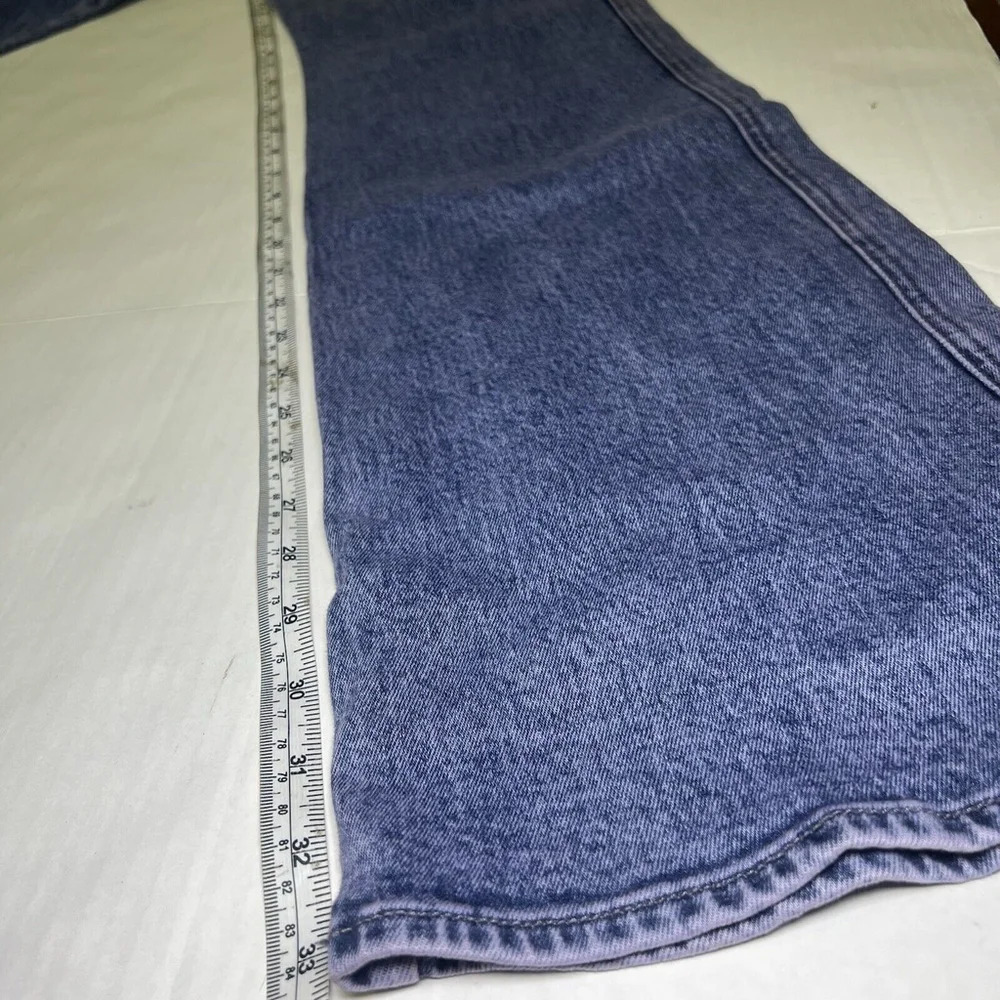 MOTHER The Desperado Heel Jeans In Paisley Purple Size 31 NWT - Picture 16 of 16